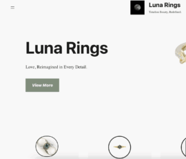 This is a fake ecommerce site I created to sell jewelry. Hopefully one day I will edit or recreate it when I have my own jewelry or clothing business. commerce website screenshot